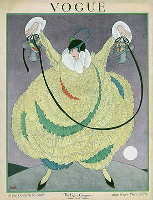 Vogue Cover by George Wolfe Plank Photograph