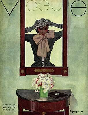 Vogue Magazine Mirror Reflection Wall Art