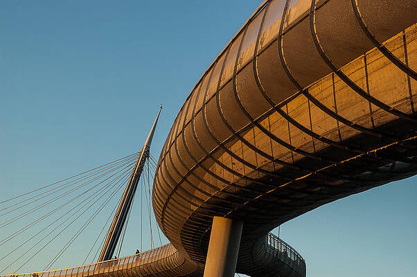 Architecture Photograph - Bridges In The Sky #2 by AM FineArtPrints