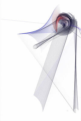 Abstract Wall Art featuring the digital art Color Symphony #2 by Rafael Salazar