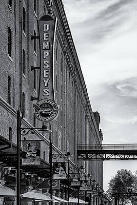 Black Photograph - Dempseys Brew Pub #2 by Susan Candelario