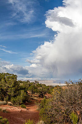 Colorado Photograph - Desert Clouds #2 by Jeff Stoddart