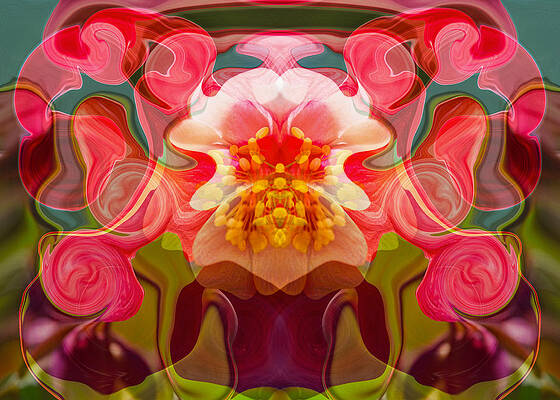 Painting - Flower Child #1 by Omaste Witkowski