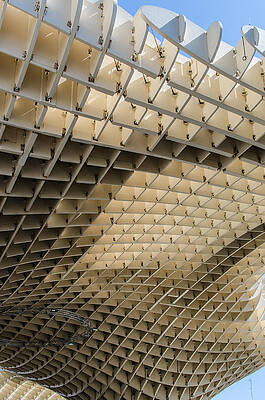 Architecture Photograph - Lines And Curves  #2 by AM FineArtPrints