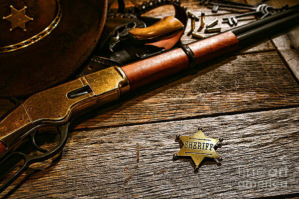 Wild West Sheriff Setup Photograph
