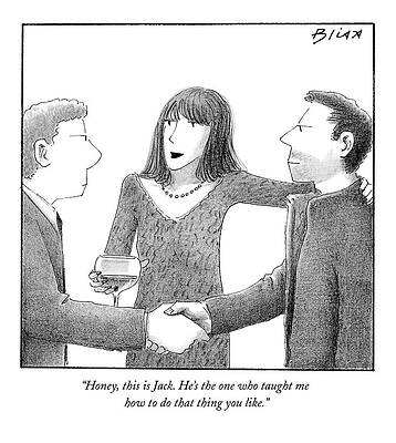 Awkward Introduction at a Party Wall Art