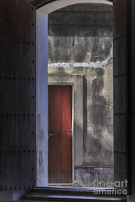 Puerto Rico Wall Art featuring the photograph Windows Of El Morro by Mary Lou Chmura