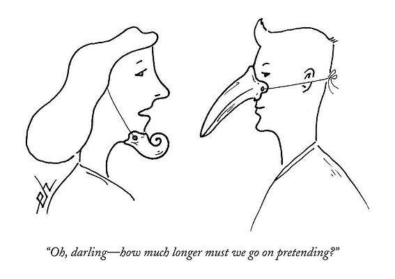 Lover Drawing - Oh, Darling - How Much Longer Must We Go by Erik Hilgerdt