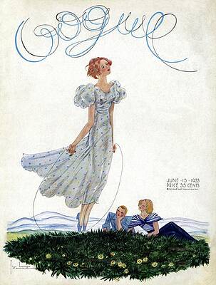 Elegant Woman Skipping Rope Photograph