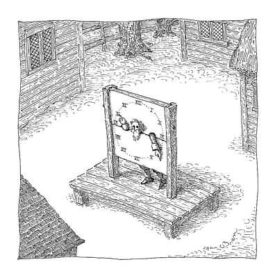Clock Drawing - New Yorker May 5th, 2008 by John O'Brien