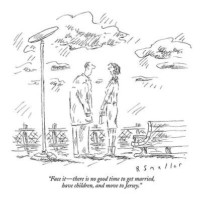 Couple Discussing Marriage Plans Wall Art