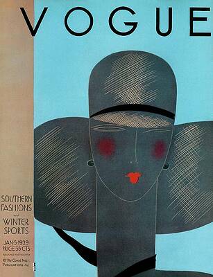 Stylized Vogue Cover Wall Art