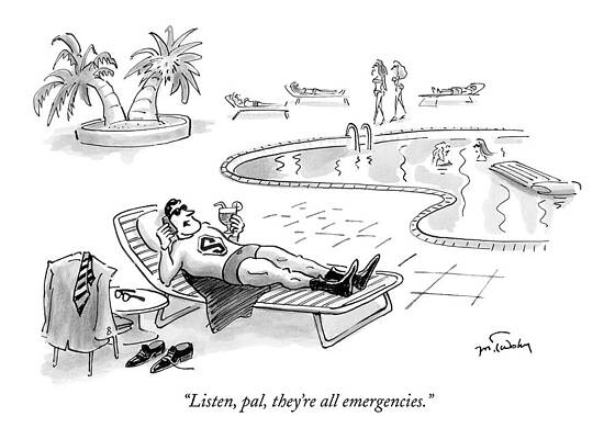 Relaxing By the Pool Wall Art