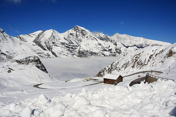 Architecture Wall Art featuring the photograph Austrian Mountains #3 by Sue Leonard