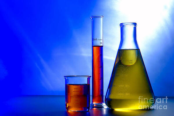 Wall Art featuring the photograph Laboratory Equipment In Science Research Lab #3 by Science Research Lab