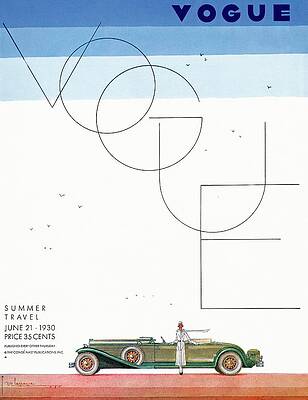 Vogue Summer Travel 1930 Cover Photograph