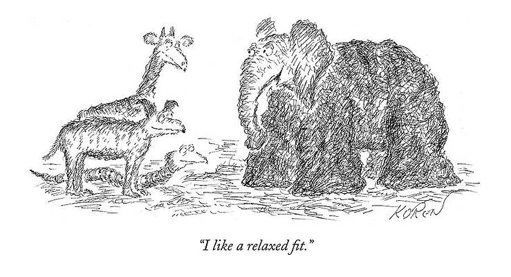 Humorous Animal Ensemble Drawing