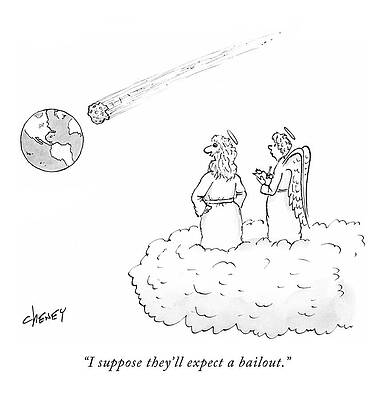 Angels Observing Approaching Comet Wall Art