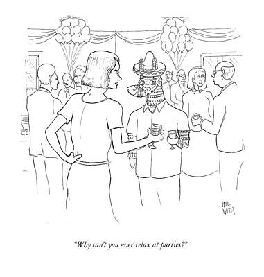 Party with a Pinata Drawing