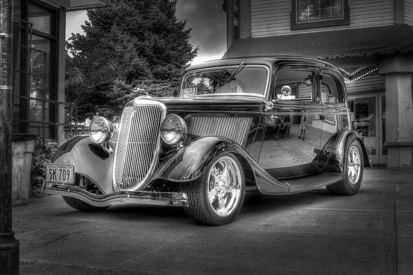 Show Wall Art featuring the photograph 34 Ford Victoria by Carla E