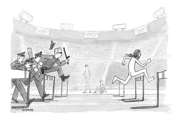 Naked Drawing - New Yorker August 30th, 2004 by Jason Patterson