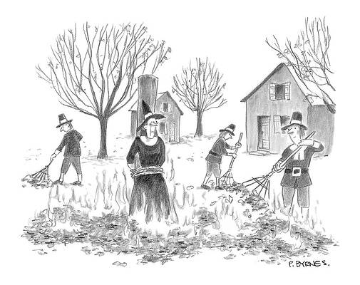 American History Wall Art featuring the drawing New Yorker November 28th, 2005 by Pat Byrnes