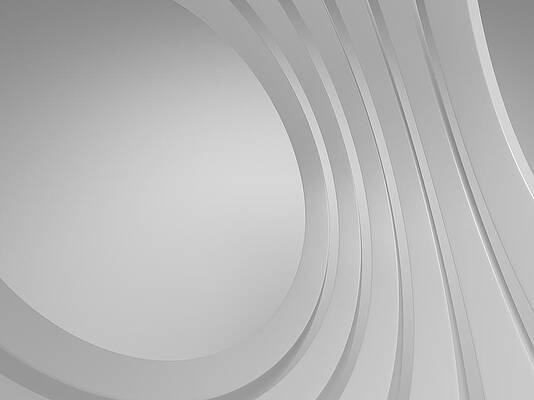 Wall Art featuring the photograph 3d Blank Abstract Architecture by Me4o