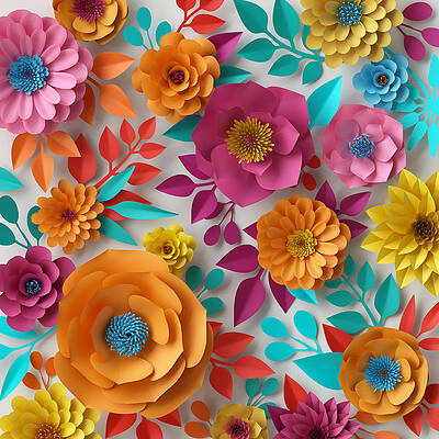 Wall Art featuring the photograph 3d Render, Digital Illustration by Wacomka