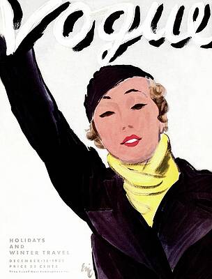 Vogue Winter Issue Cover 1932 Photograph
