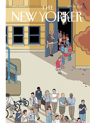 Back to School at The New Yorker Wall Art