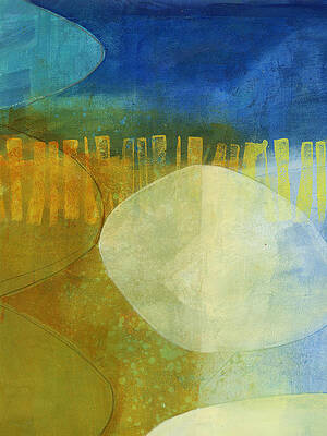 Abstract Vibrant Shapes Wall Art