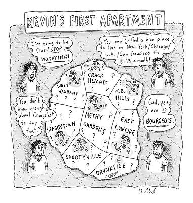 Kevin's Apartment Dilemma Drawing