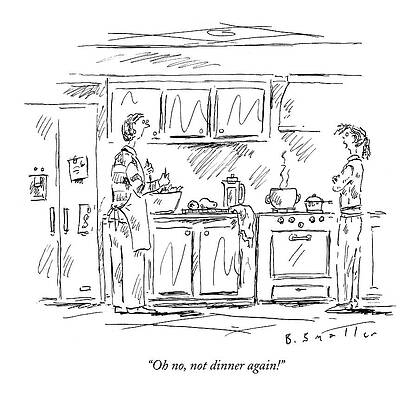 Humorous Kitchen Dilemma Wall Art