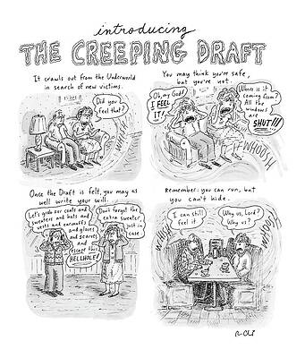 Construction Drawing - New Yorker January 15th, 2007 by Roz Chast
