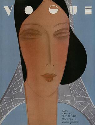 Vogue Magazine Cover from 1929 Wall Art