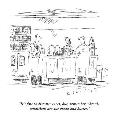 Scientists in a Lab with Humor Wall Art