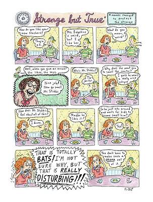 Teacher Drawing - New Yorker May 18th, 2009 by Roz Chast