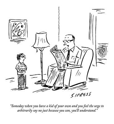 Childhood Drawing - New Yorker September 21st, 2009 by David Sipress