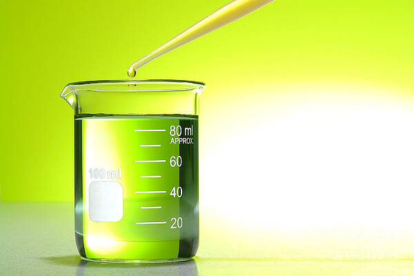 Wall Art featuring the photograph Laboratory Experiment In Science Research Lab #6 by Science Research Lab