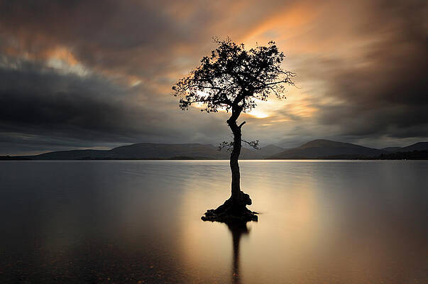 Loch Lomond Sunset by Grant Glendinning