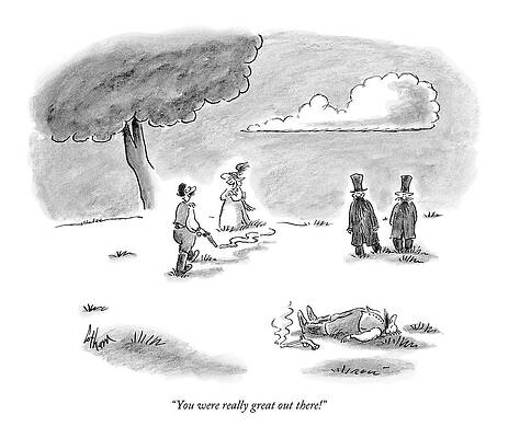 Ground Drawing - You Were Really Great Out There! by Frank Cotham