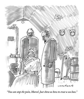 Recipe Drawing - You Can Stop The Pain by Michael Crawford