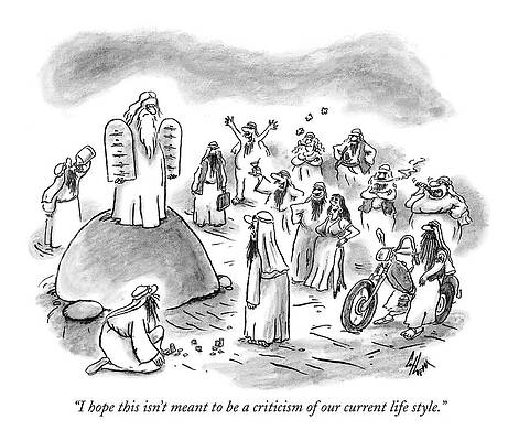 History Wall Art featuring the drawing I Hope This Isn't Meant To Be A Criticism by Frank Cotham