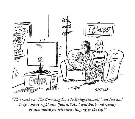 Television Mindfulness Contest Wall Art