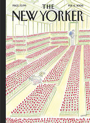 Flower Greenhouse Scene Painting