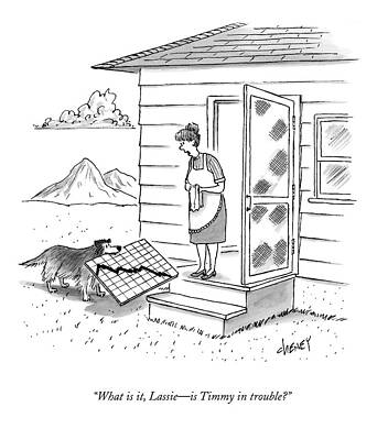 Lassie Brings a Graph Wall Art