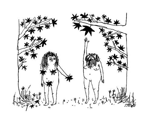Adam and Eve in a Garden Wall Art