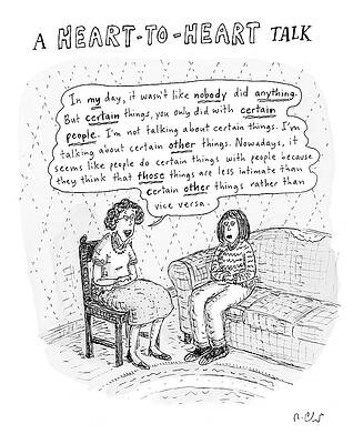 Bee Wall Art featuring the drawing New Yorker January 21st, 2008 by Roz Chast