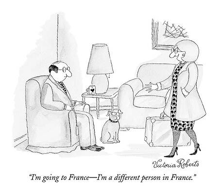 Couple Discussing Travel Plans Wall Art