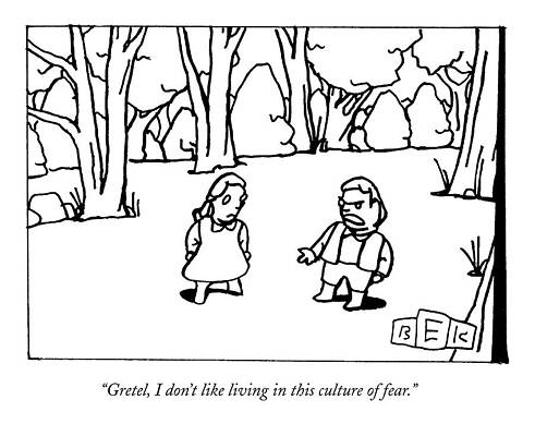 Fairy Tale Drawing - New Yorker September 28th, 2009 by Bruce Eric Kaplan